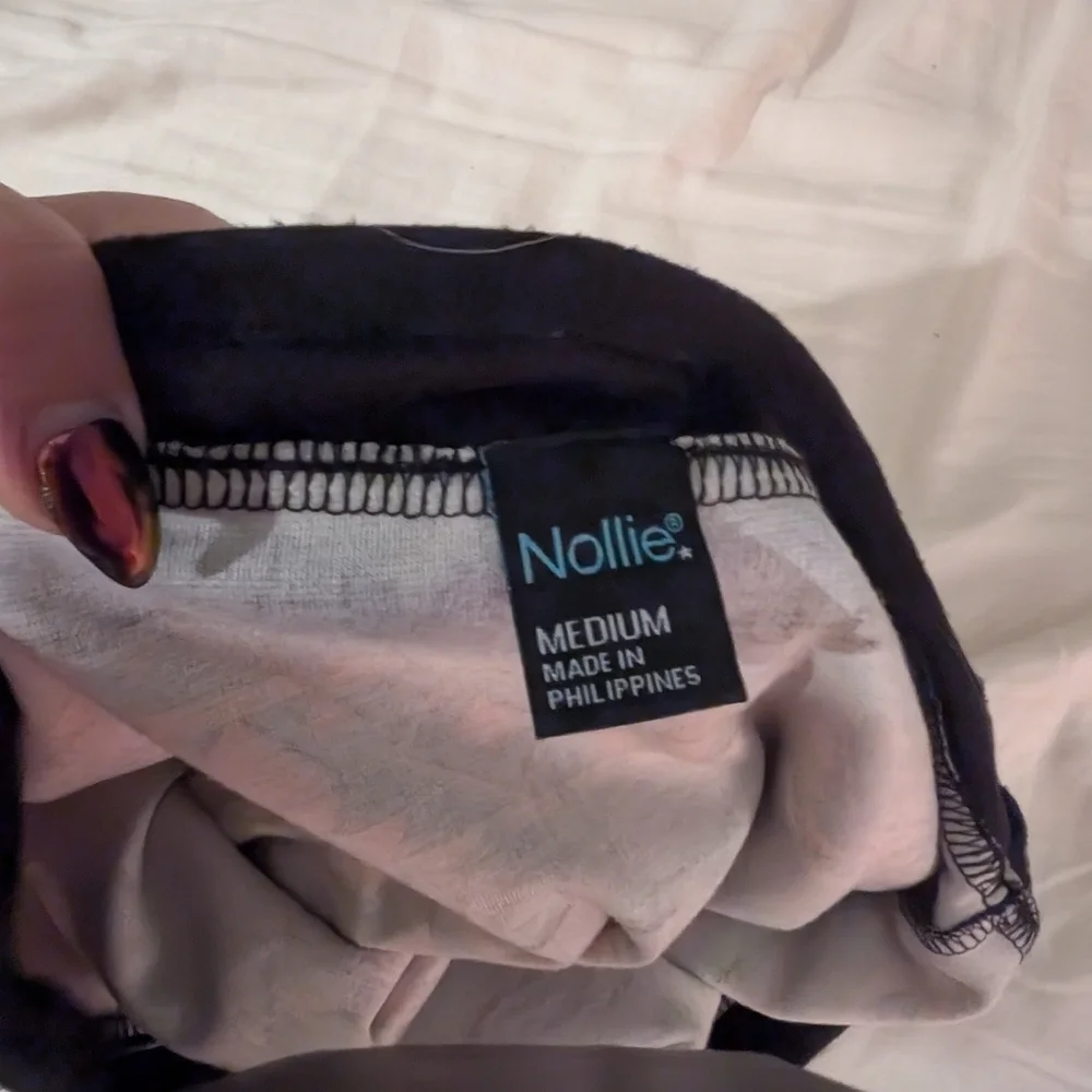 Nollie Black and Orange Geometric Pencil Skirt - Picture 3 of 3